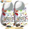 Peace Love Fifth Grade Back To School 3D Funny Crocs Clog Shoes