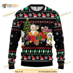 Penguin Cute All Over Printed Funny Ugly Sweater