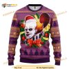 Pennywise It Horror Movie Xmas Ugly Christmas Sweater