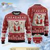 Pennywise Through The Snow Halloween Ugly Christmas Sweater