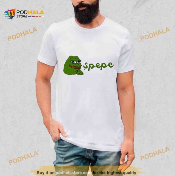 Pepe The Frog Thinking About Money Shirt