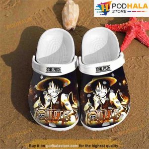 Personalised One Piece Art Custom 3D Funny Crocs
