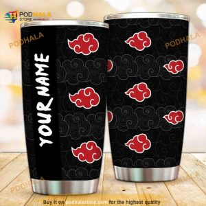 Personalized Akatsuki Naruto Gift Travel Custom Coffee Tumbler