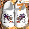 Personalized Angry Shark 3D Funny Crocs Cosplay Halloween Ghost