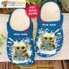Personalized Autism Awareness MLB Baseball Los Angeles Dodgers Baby Yoda 3D Funny Crocs