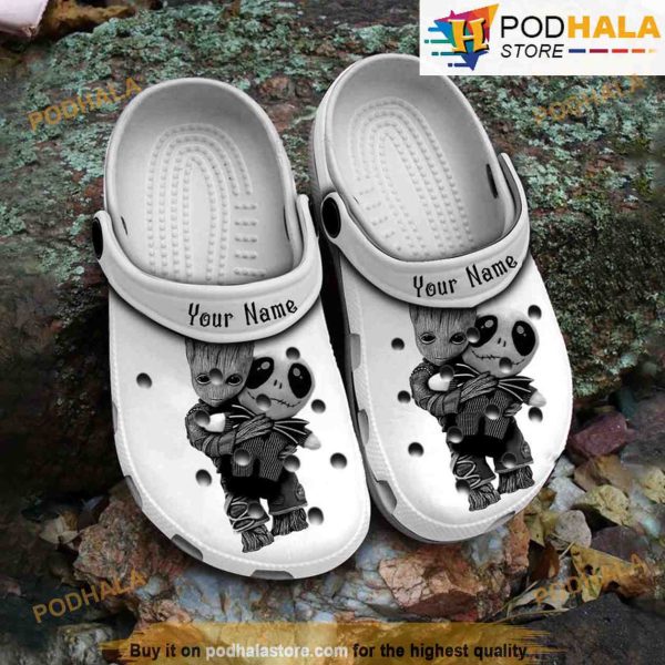 Personalized Baby Groot Christmas 3D Funny Crocs
