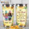 Personalized Best Friends Girl Sunflower Custom Coffee Tumbler
