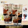 Personalized Chicken Hen Begin Each Day With A Grateful Heart Custom Coffee Tumbler