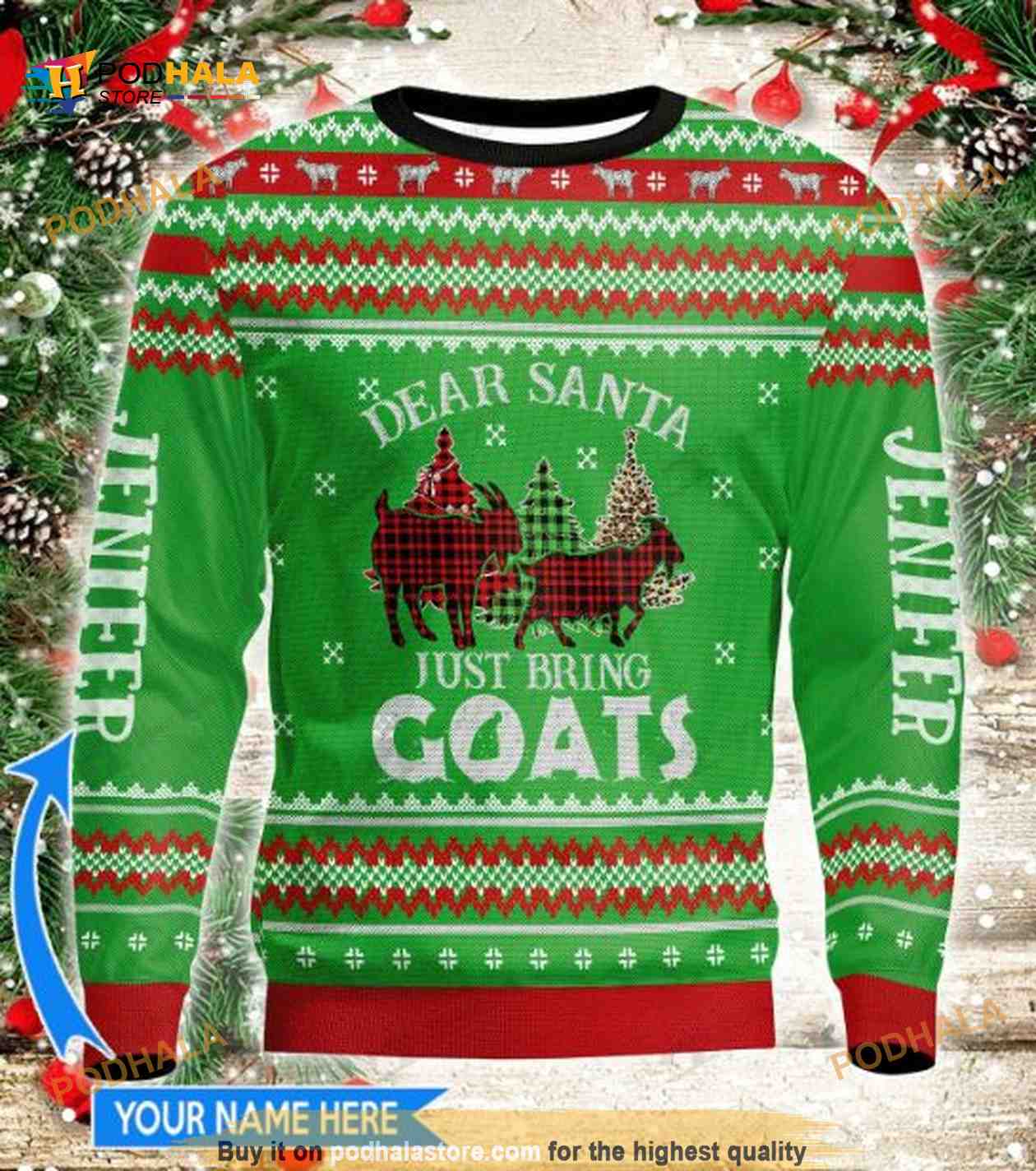 Dear Santa, please make these ugly sweater-inspired NBA Christmas