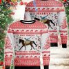 Personalized Christmas Day’s Equestrian Vaulting 3D Funny Ugly Sweater