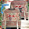 Personalized Christmas Day’s Goats All Over Printed Funny Ugly Sweater