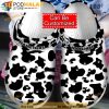 Personalized Cow 3D Funny Crocs
