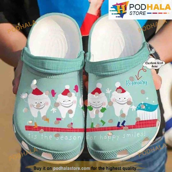Personalized Dentist For Happy Smiles 3D Funny Crocs
