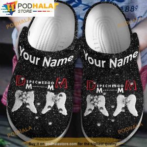 Personalized Depeche Mode 3D Funny Crocs