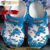 Personalized Detroit Lions 3D Funny Crocs