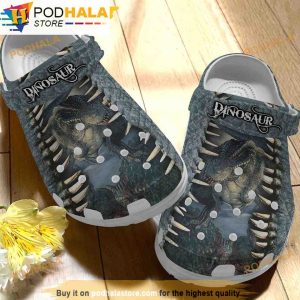 Personalized Dinosaur Jurassic Park 3D Funny Crocs