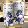 Personalized Eeyore Winnie The Pooh Honey Sleet Custom Coffee Tumbler