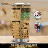 Personalized Equestrian Saddles And Reins Vertical Custom Coffee Tumbler