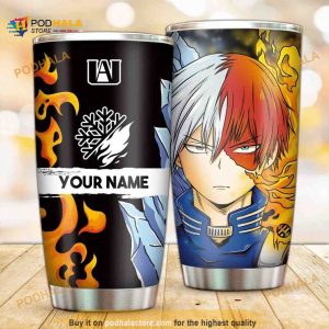 Personalized Fire And Ice Is My Quirk Gift Travel Custom Coffee Tumbler