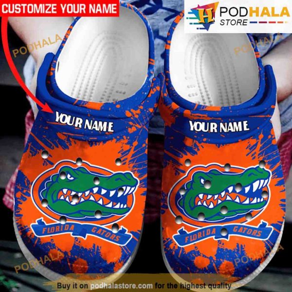 Personalized Florida Gators NFL Fans 3D Funny Crocs