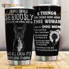 Personalized French Bulldog Mom Gift Travel Custom Coffee Tumbler
