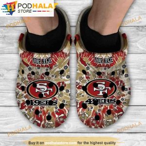 Personalized Grateful Dead San Francisco 49ers 3D Funny Crocs