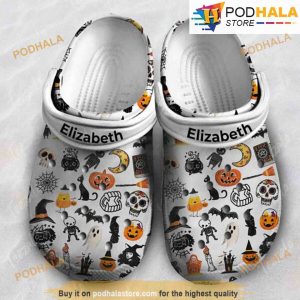 Personalized Happy Pattern 3D Funny Crocs Halloween