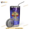 Personalized Hippie Yoga I Am Mostly Peace Love And Light Custom Coffee Tumbler