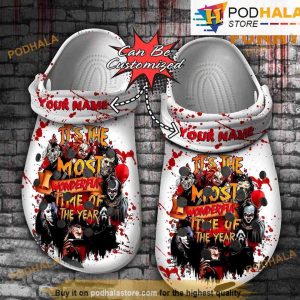 Personalized Horror Characters 3D Funny Halloween Crocs