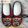 Personalized Houston Texans NFL Baby Yoda 3D Funny Crocs