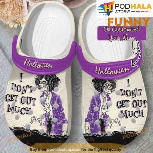Personalized I Dont Get Out Much 3D Funny Crocs Halloween