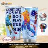 Personalized Ice Hockey Christ Died For Me So I Play For Him Custom Coffee Tumbler