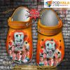 Personalized It Movie Pennywise Orange 3D Funny Crocs Halloween