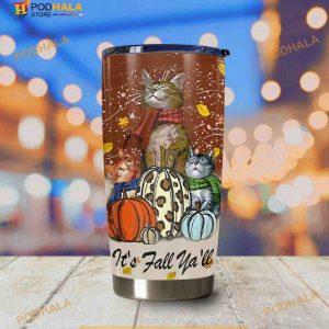 Personalized Its Fall You Al Gift Travel Custom Coffee Tumbler