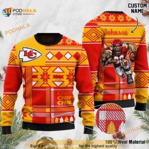 Personalized Kansas City Chiefs All Over Printed Sweater