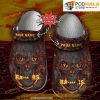 Personalized Las Vegas Raiders 3D Funny Crocs, Skull Lava Clog Shoes