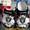 Personalized Las Vegas Raiders Ncaa Football 3D Funny Crocs Slippers