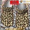 Personalized Leopard Fur 3D Funny Crocs Clog Shoes