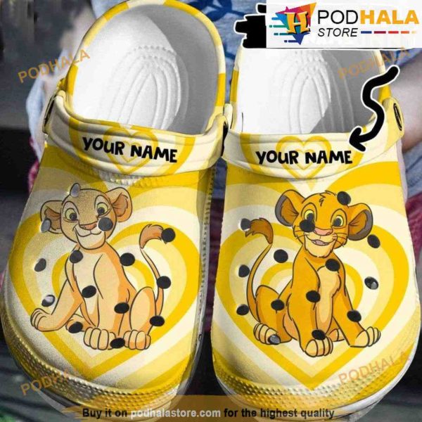 Personalized Lion King 3D Funny Crocs