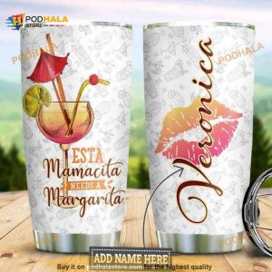 Personalized Mamacita Needs A Margarita Custom Coffee Tumbler