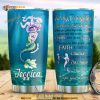 Personalized Mermaid Mom To Daughter Custom Coffee Tumbler