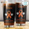 Personalized Multiple Sclerosis No One Fight Alone Mickey Mouse Tumbler