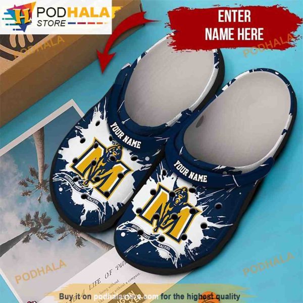 Personalized Murray State Racers Ncaa Football 3D Funny Crocs