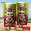 Personalized Name Alice In Chain Baby Yoda Star Wars Disney Custom Coffee Tumbler