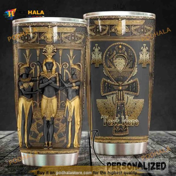 Personalized Name Ancient Egyptian The Ankh Custom Coffee Tumbler