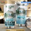 Personalized Name Camping Into The Forest I Go Custom Coffee Tumbler