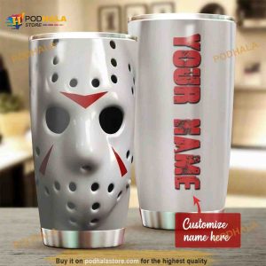 Personalized Name Friday 13th Movies For Lover Day Travel Custom Coffee Tumbler