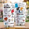 Personalized Name Greys Anatomy Gift Travel Custom Coffee Tumbler