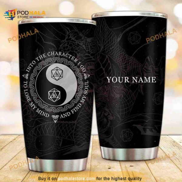 Personalized Name Into The Character Go And Find My Soul Anime Custom Coffee Tumbler