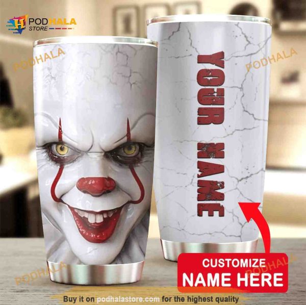 Personalized Name It Horror Movies Gift Travel Custom Coffee Tumbler
